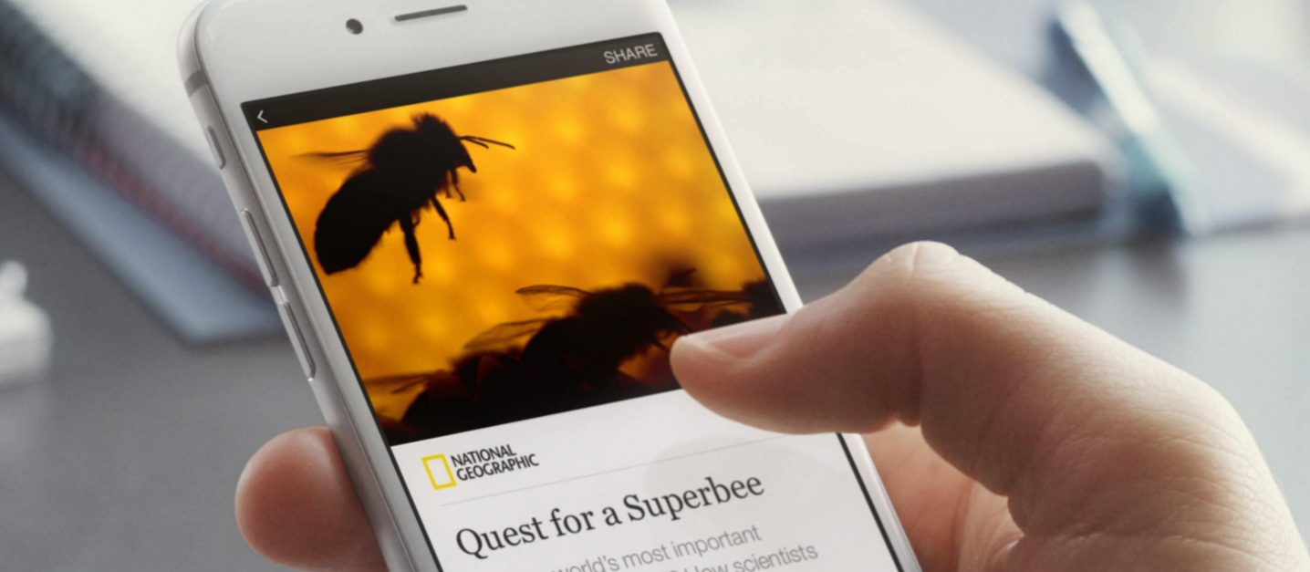 Facebook Instant Articles on Mobile Web