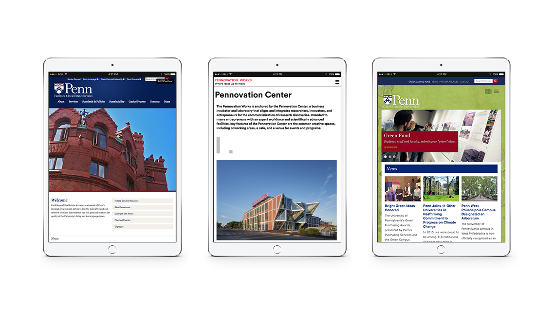 $x3 work with University of Pennsylvania websites