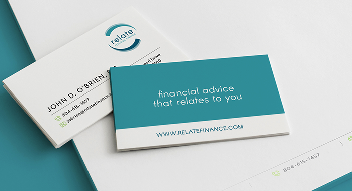Relate Personal Finance Branding