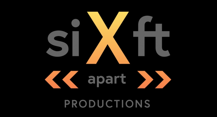 Six Feet Apart logo on black background