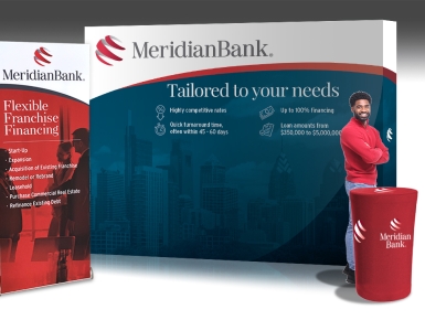Meridian Bank Trade Show Display image