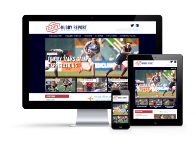 Goff Rugby Report Responsive Web Design
