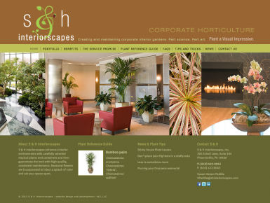 S&H Interiorscapes HomePage