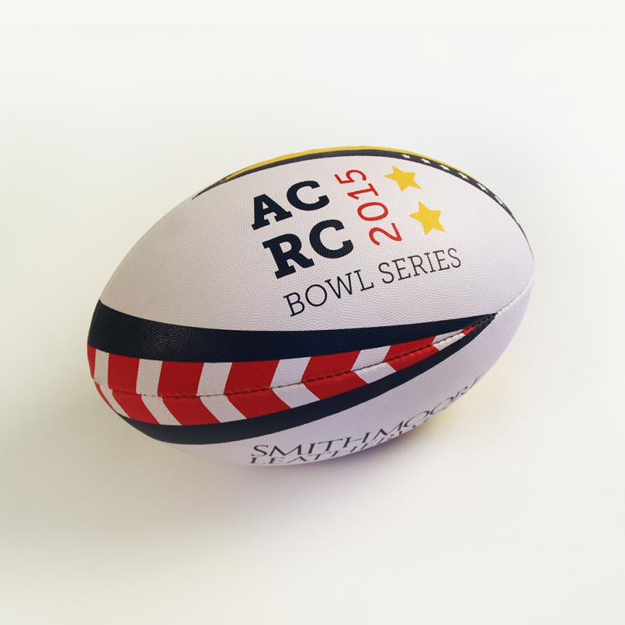 branded rugby ball for 2015 tournament