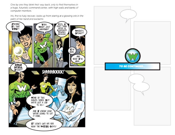 Revitas WizeGuys, reader-friendly comic-book style for revenue management software