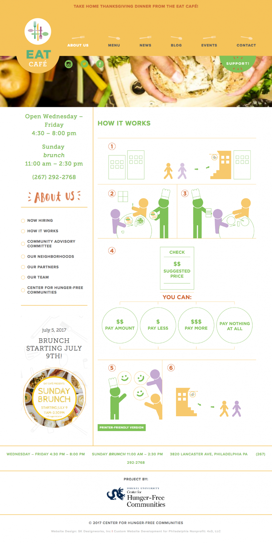 Educational Infographic about restaurant payment system