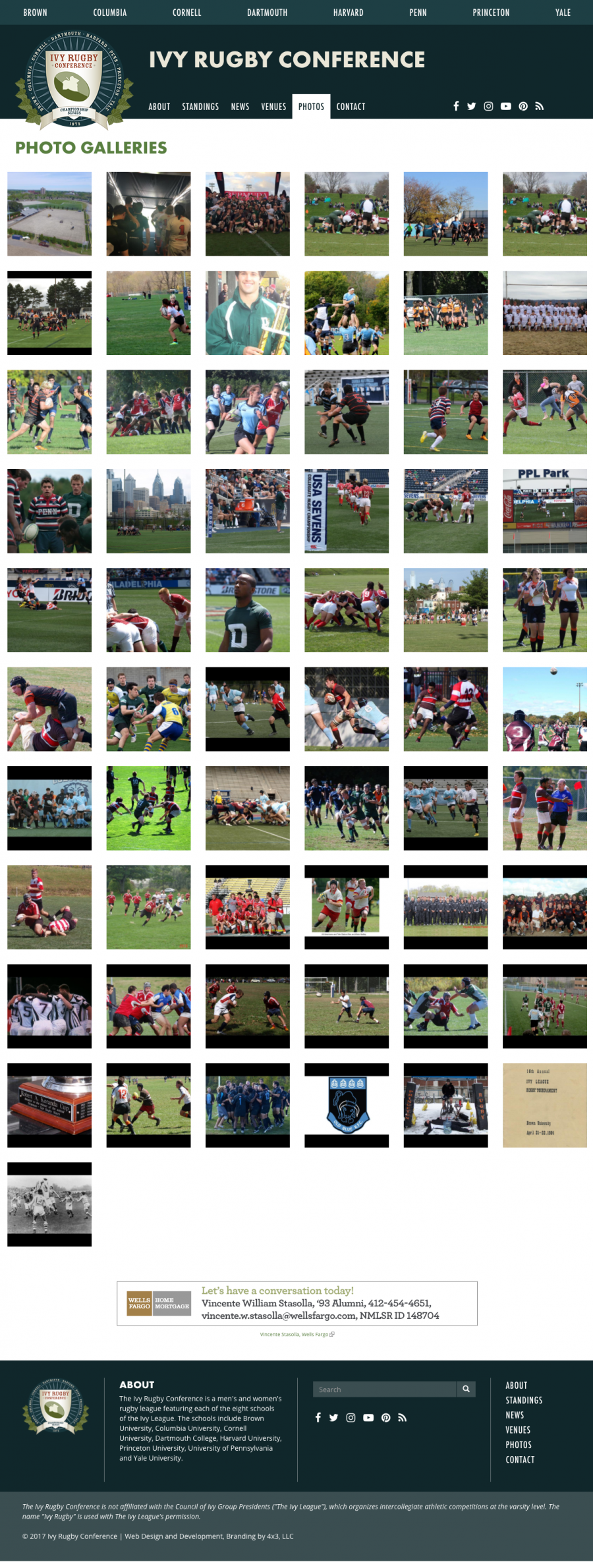 Ivy Rugby Custom Photo Gallery