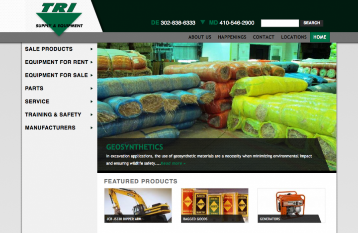 Tri Supply Website