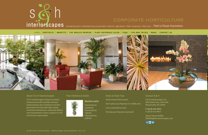 S&H Interiorscapes HomePage